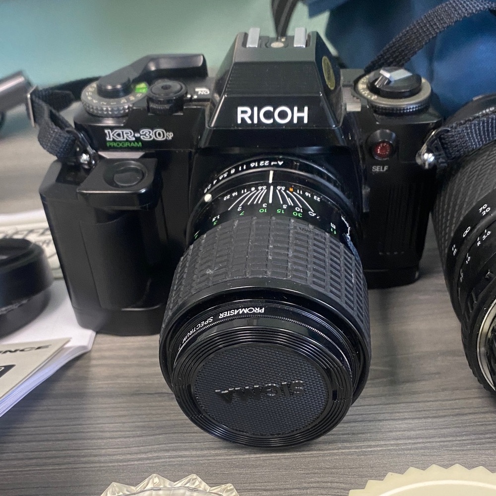 KR-30SP Black SLR Camera